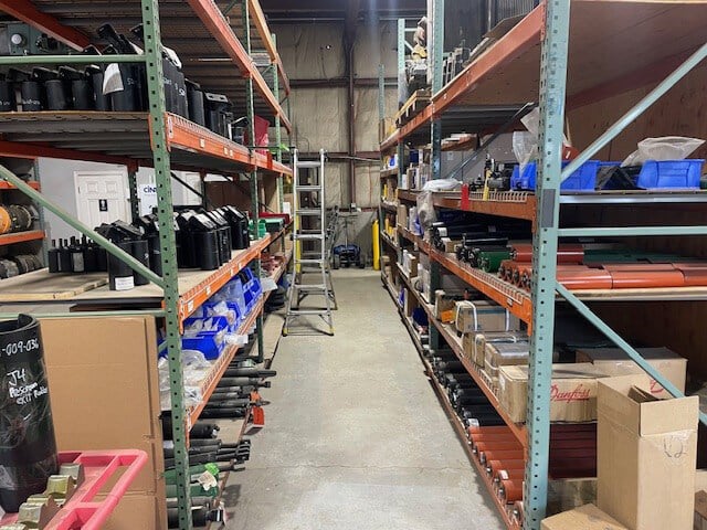 Parts and Service parts warehouse